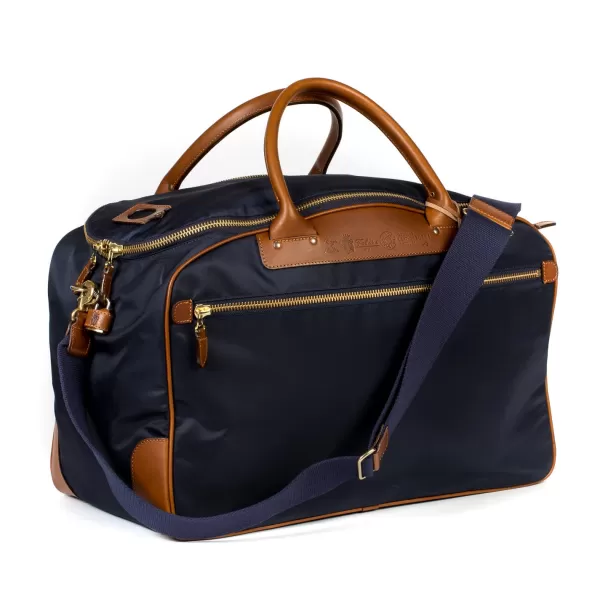 Felisi Travel Bag "Vacation I" Made Of Nylon And Saddle Leather