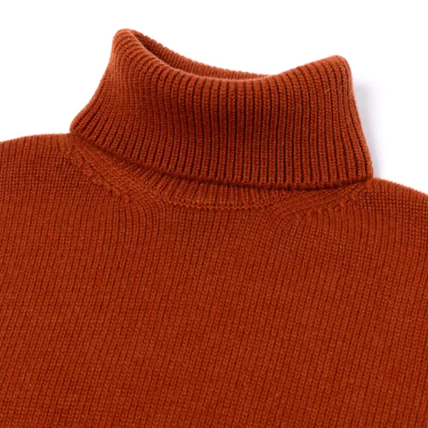 Cesare Attolini Turtleneck Sweater "Val Gardena" In Pure Cashmere