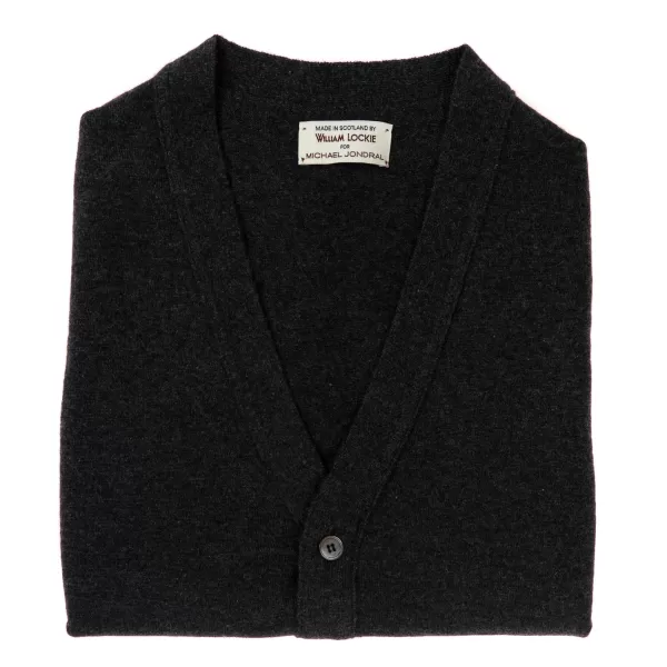 William Lockie Waistcoat "Oxton Waistcoat" Made Of Fine Scottish 1-Ply Cashmere