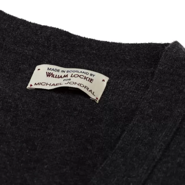 William Lockie Waistcoat "Oxton Waistcoat" Made Of Fine Scottish 1-Ply Cashmere