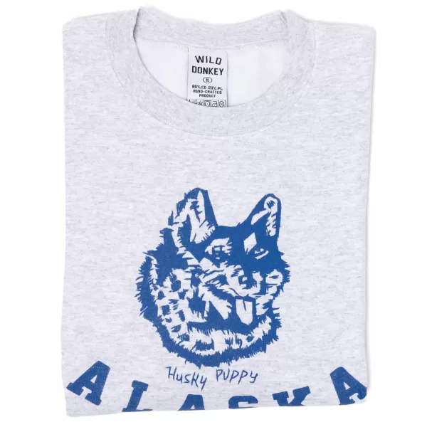 Specials X MJ Wild Donkey X Mj: Sweatshirt With Vintage Print "Alaska" Mad